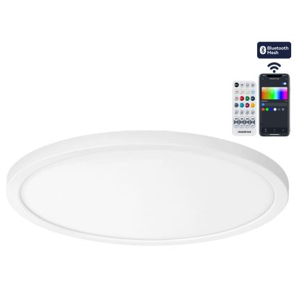 Brilagi - LED RGBW dimmelhető mennyezeti lámpatest VIBE LED/24W/230V 3000-6500K átm. 26 cm fehér + távirányító