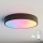 Brilagi - LED RGBW dimmelhető mennyezeti lámpatest CLARE 4xE27/9W/230V 2700-6500K átm. 50 cm Wi-Fi fekete