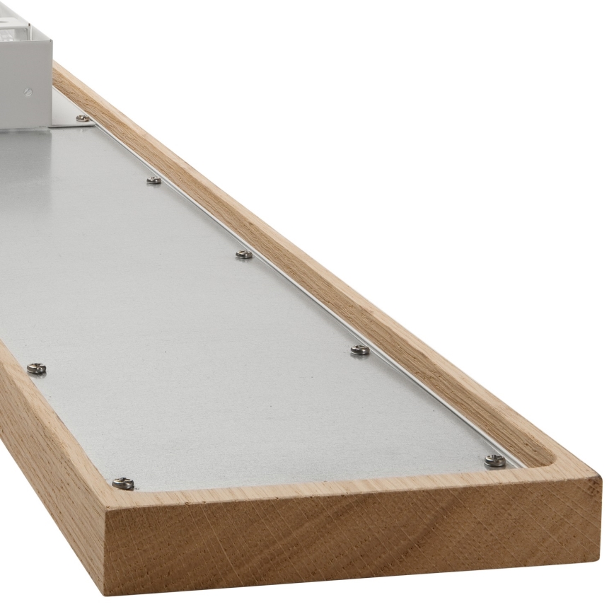 Brilagi - LED RGBW Dimmelhető panel WOODY FRAME LED/34W/230V 11,5x123 cm 2700-6500K tölgy + távirányítás