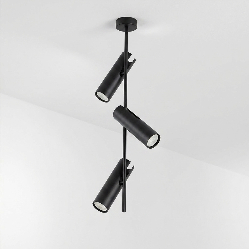 Brilagi - LED RGBW dimmelhető rúdon szerelt csillár BRANCH 3xGU10/6,5W/230V 2700-6500K fekete