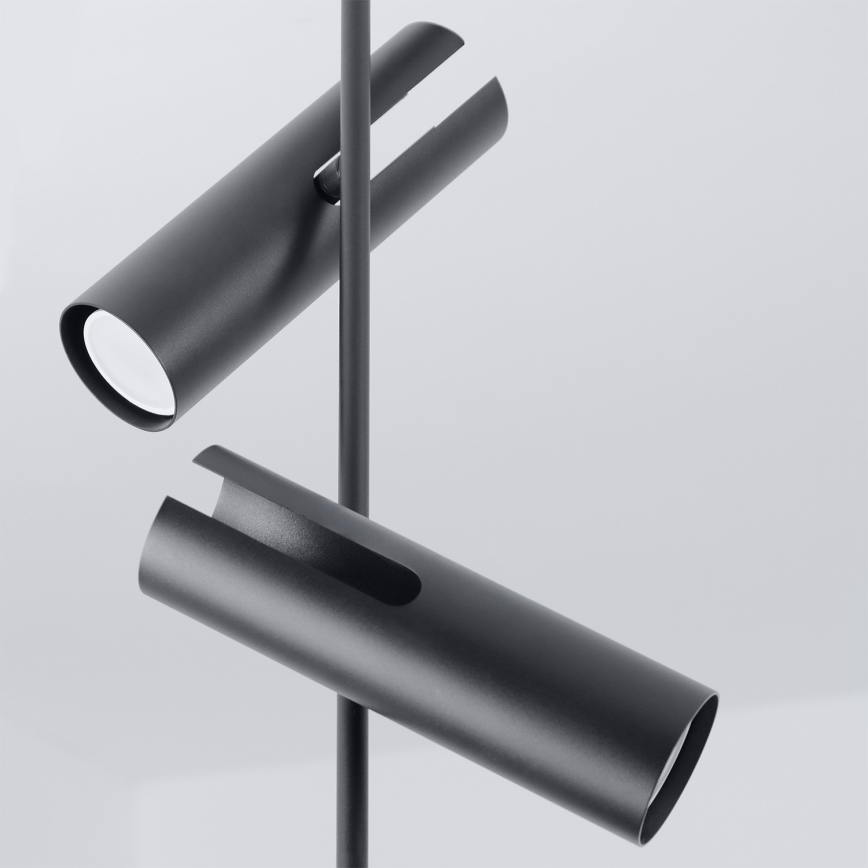 Brilagi - LED RGBW dimmelhető rúdon szerelt csillár BRANCH 3xGU10/6,5W/230V 2700-6500K fekete