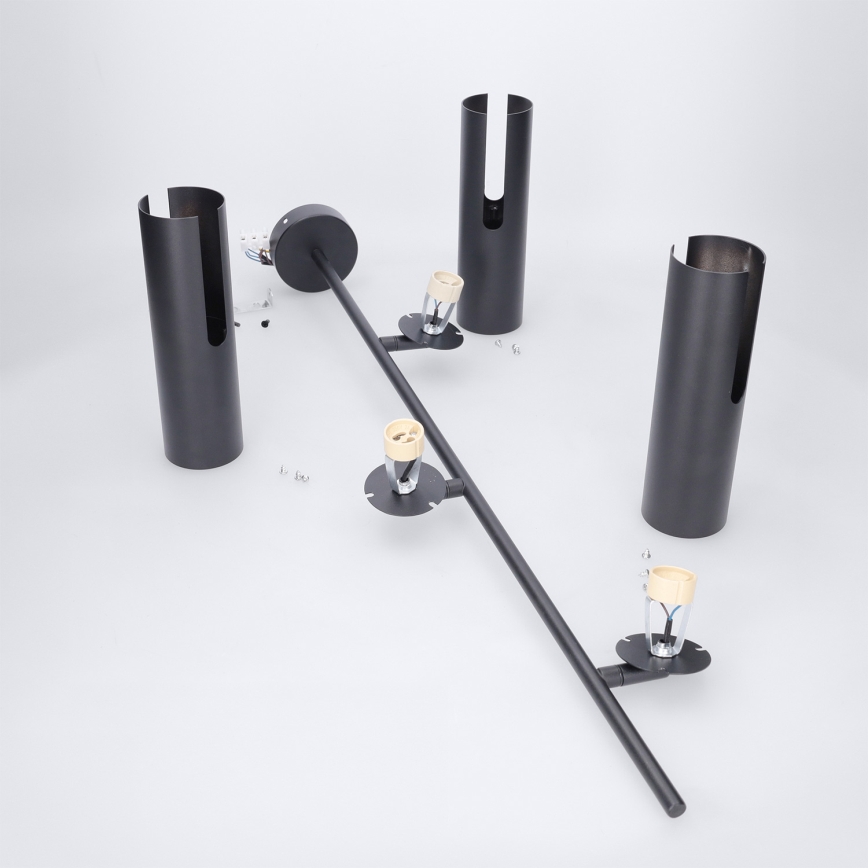 Brilagi - LED RGBW dimmelhető rúdon szerelt csillár BRANCH 3xGU10/6,5W/230V 2700-6500K fekete
