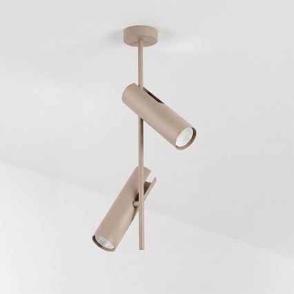 Brilagi - LED RGBW Dimmelhető rúdos csillár BRANCH 2xGU10/6,5W/230V 2700-6500K bézs