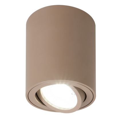 Brilagi - LED RGBW dimmelhető spotlámpa MIA 1xGU10/4,8W/230V 3000K 100x80 mm bézs + távirányító