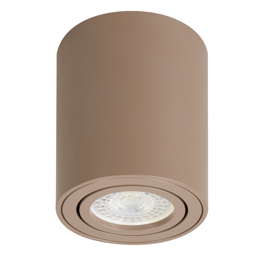 Brilagi - LED RGBW dimmelhető spotlámpa MIA 1xGU10/4,8W/230V 3000K 100x80 mm bézs + távirányító