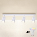 Brilagi - LED RGBW dimmelhető spotlámpa SELE 4xGU10/6W/230V 3000K fehér + távirányító