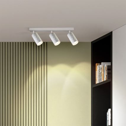 Brilagi - LED RGBW fényerőszabályozható beépíthető spotlámpa SELE DIAMANT 3xGU10/4,8W/230V 3000K fehér + távirányító