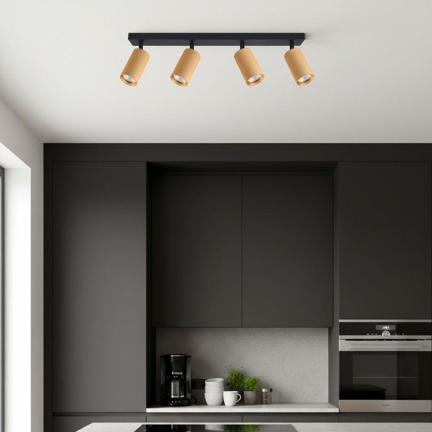 Brilagi - LED RGBW dimmelhető spotlámpa SELE MODERN 4xGU10/6,5W/230V 2700-6500K Wi-Fi aranyszínű