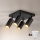 Brilagi - LED RGBW dimmelhető spotlámpa SELE SQUARE 4xGU10/6,5W/230V 2700-6500K fekete/arany