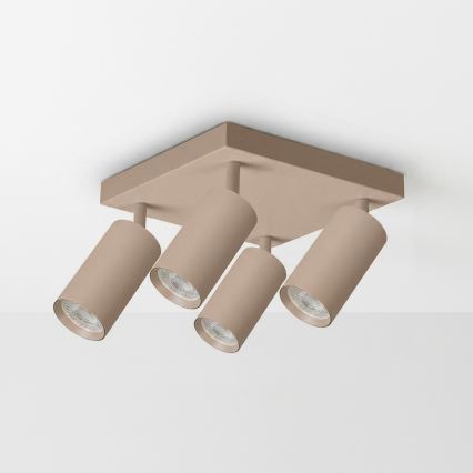 Brilagi - LED RGBW dimmelhető spotlámpa SELE SQUARE 4xGU10/6,5W/230V 2700-6500K bézs