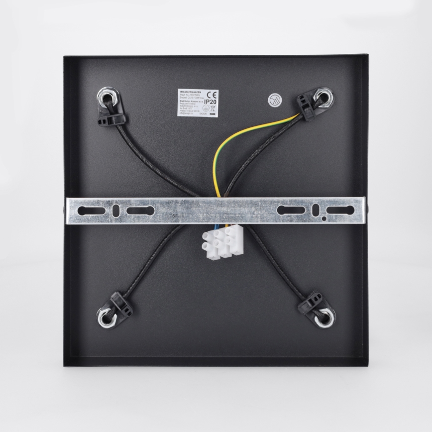 Brilagi - LED RGBW dimmelhető spotlámpa SELE SQUARE 4xGU10/6,5W/230V 2700-6500K fekete/arany