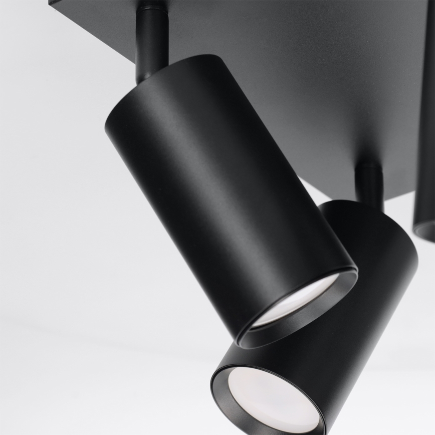 Brilagi - LED RGBW dimmelhető spotlámpa SELE SQUARE 4xGU10/6,5W/230V 2700-6500K fekete
