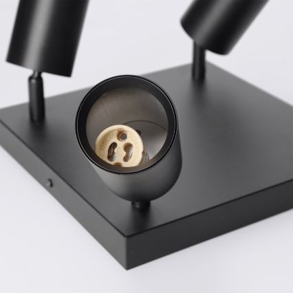 Brilagi - LED RGBW dimmelhető spotlámpa SELE SQUARE 4xGU10/6,5W/230V 2700-6500K fekete