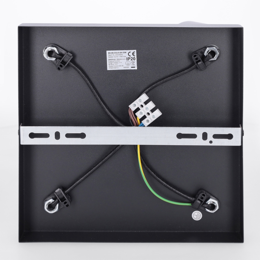 Brilagi - LED RGBW dimmelhető spotlámpa SELE SQUARE 4xGU10/6,5W/230V 2700-6500K fekete