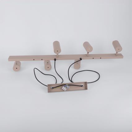 Brilagi - LED RGBW dimmelhető kábeles csillár SELE 6xGU10/6,5W/230V 2700-6500K bézs + távirányító