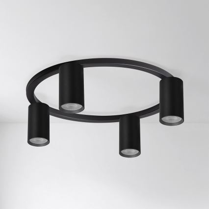 Brilagi - LED RGBW fényerőszabályozható mennyezeti lámpatest SELE 4xGU10/6,5W/230V 2700-6500K fekete