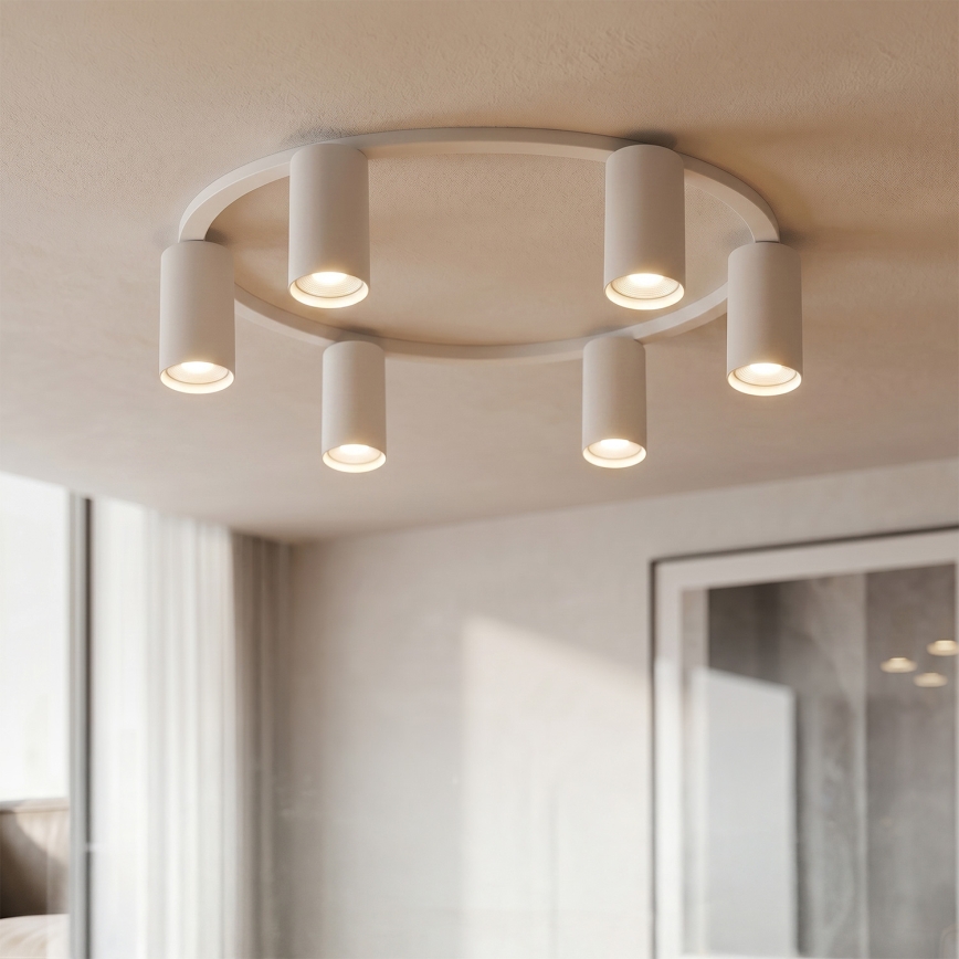 Brilagi - LED RGBW Dimmelhető mennyezeti lámpa SELE 6xGU10/6,5W/230V 2700-6500K fehér + távirányító