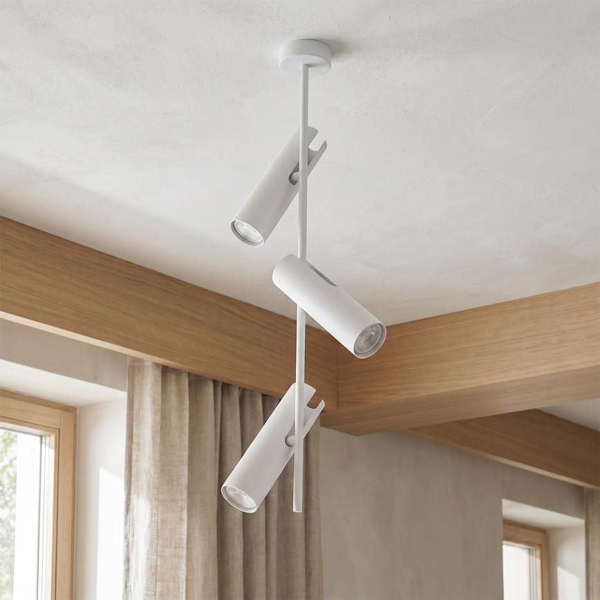 Brilagi - LED RGBW fényerőszabályozható rúdon függő csillár BRANCH 3xGU10/6,5W/230V 2700-6500K fehér