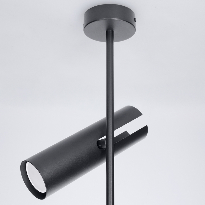 Brilagi - RGBW LED fényerőszabályozható rudas csillár BRANCH 2xGU10/6,5W/230V 2700-6500K fekete