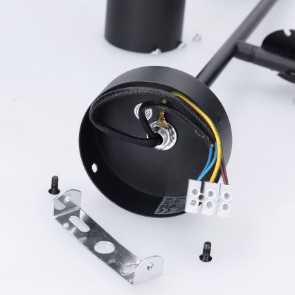 Brilagi - RGBW LED fényerőszabályozható rudas csillár BRANCH 2xGU10/6,5W/230V 2700-6500K fekete