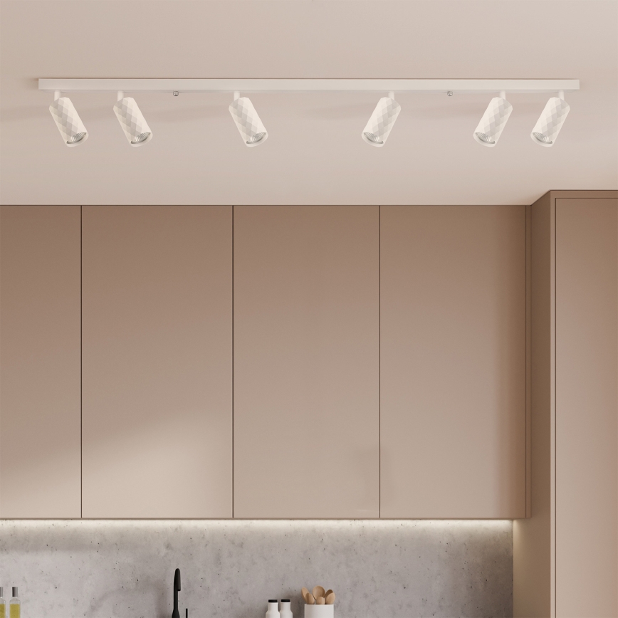 Brilagi - LED RGBW dimmelhető spotlámpa SELE DIAMANT 6xGU10/6,5W/230V 2700-6500K Wi-Fi fehér