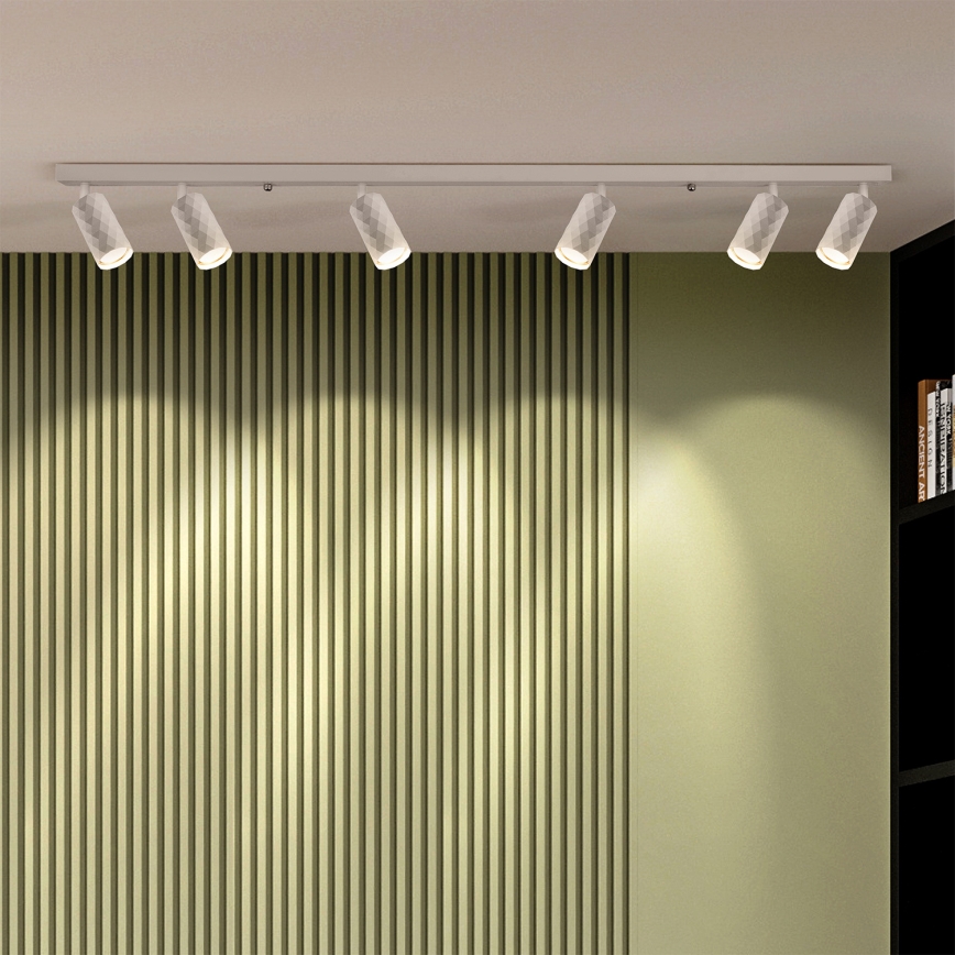 Brilagi - LED RGBW dimmelhető spotlámpa SELE DIAMANT 6xGU10/6,5W/230V 2700-6500K Wi-Fi fehér