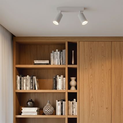 Brilagi - LED RGBW dimmelhető spotlámpa SELE MODERN 2×GU10/4,8W/230V 3000K fehér + távirányító