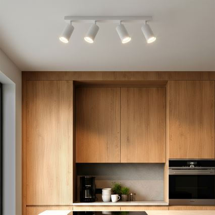 Brilagi - LED RGBW fényerőszabályozható spotlámpa SELE MODERN 4xGU10/6W/230V 3000K fehér + távirányító