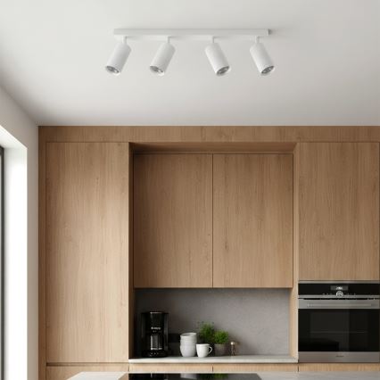 Brilagi - LED RGBW fényerőszabályozható spotlámpa SELE MODERN 4xGU10/6W/230V 3000K fehér + távirányító