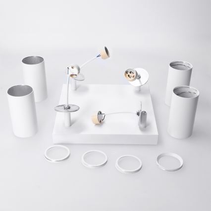 Brilagi - LED RGBW dimmelhető spotlámpa SELE SQUARE 4xGU10/6,5W/230V 2700-6500K fehér