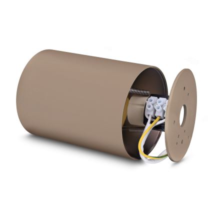 Brilagi - LED RGBW fényerőszabályozható spotlámpa TRINE 1xGU10/4,8W/230V 3000K bézs/arany + távirányító