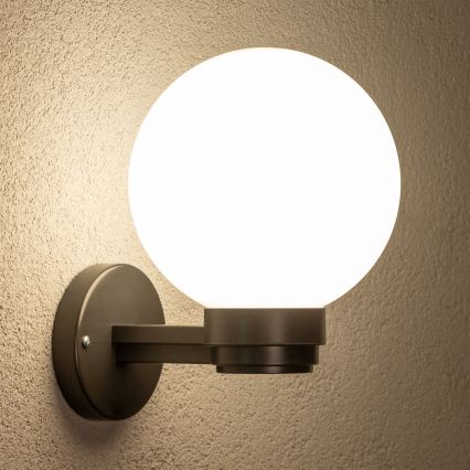 Brilagi - HARBOR LED RGBW dimmelhető kültéri fali lámpatest 1xE27/9W/230V 2700-6500K IP33 antracit/fehér