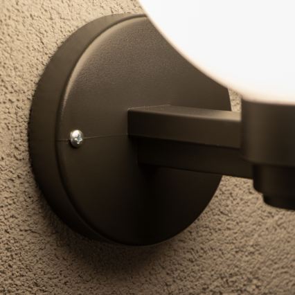 Brilagi - HARBOR LED RGBW dimmelhető kültéri fali lámpatest 1xE27/9W/230V 2700-6500K IP33 antracit/fehér