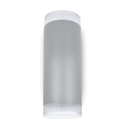 Brilagi - LED RGBW dimmelhető kültéri fali lámpa MATERA 2xGU10/4,8W/230V 3000K IP54 szürke + távirányító