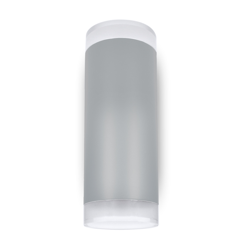 Brilagi - LED RGBW dimmelhető kültéri fali lámpa MATERA 2xGU10/4,8W/230V 3000K IP54 szürke + távirányító