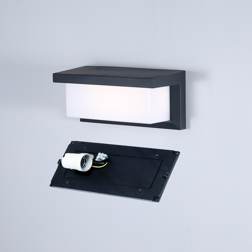 Brilagi - LED RGBW fényerőszabályozható kültéri fali lámpatest BRICKY 1xE27/15W/230V 2700-6500K antracit IP54