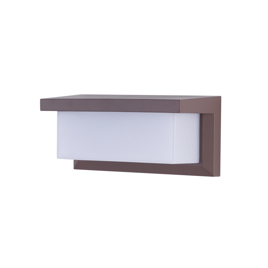 Brilagi - LED RGBW dimmelhető kültéri fali lámpatest BRICKY 1xE27/15W/230V 2700-6500K IP54 barna