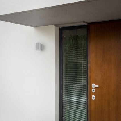 Brilagi - LED RGBW dimmelhető kültéri fali lámpatest MATERA 1xGU10/4,8W/230V 3000K IP54 szürke + távirányító