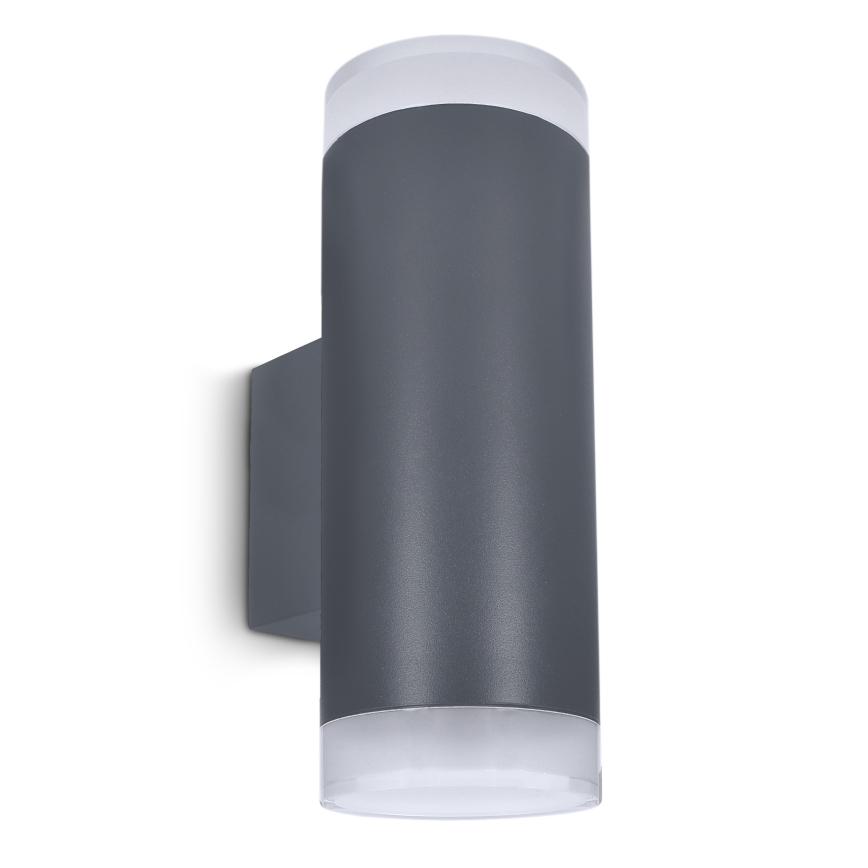Brilagi - LED RGBW dimmelhető kültéri fali lámpa MATERA 2xGU10/4,8W/230V 3000K IP54 antracit + távirányító