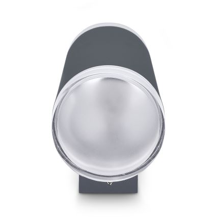 Brilagi - LED RGBW dimmelhető kültéri fali lámpa MATERA 2xGU10/4,8W/230V 3000K IP54 antracit + távirányító