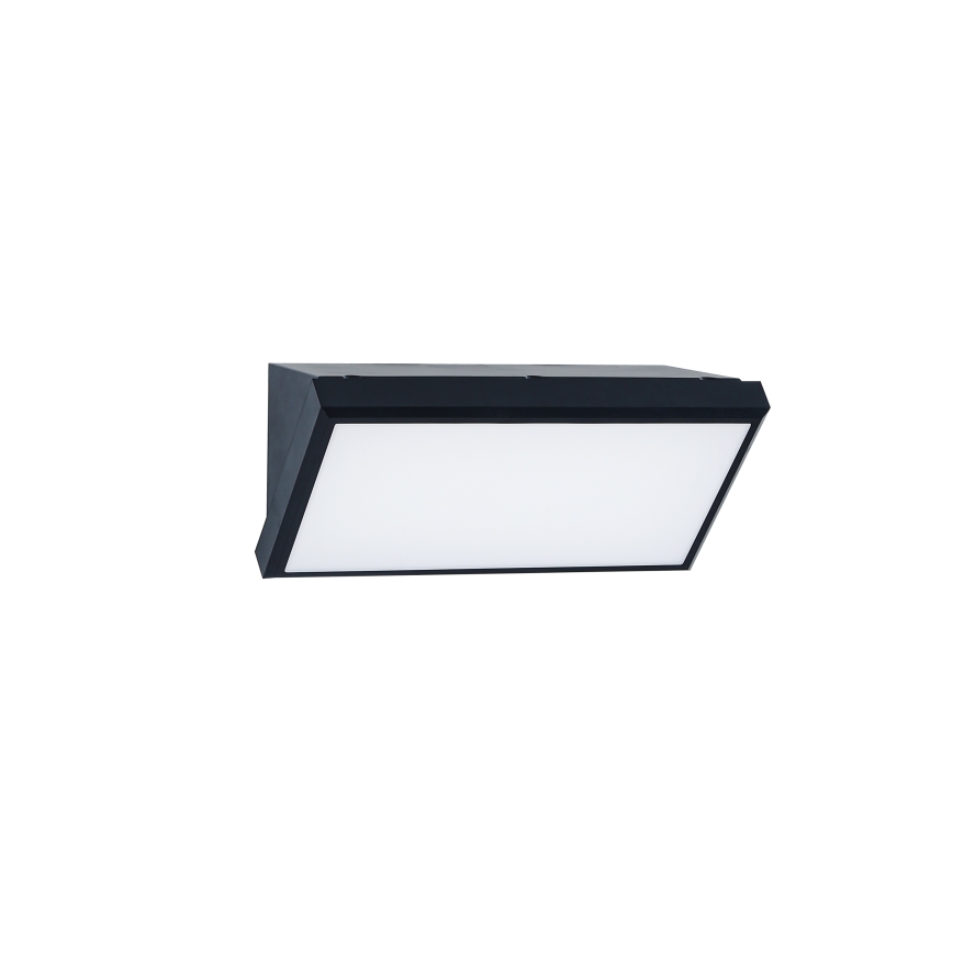 Brilagi - LED RGBW fényerőszabályozható kültéri fali lámpa TRIANGLE 1xE27/9W/230V 2700-6500K IP65 fekete