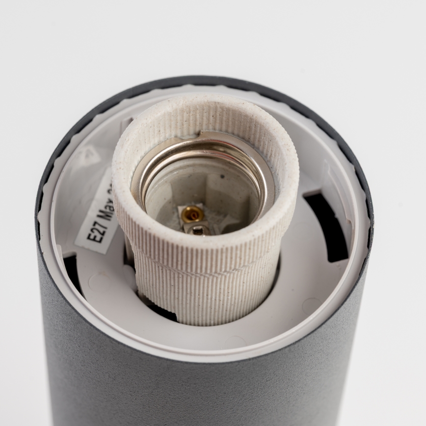 BRILAGI - LED RGBW dimmelhető kültéri lámpa foglalattal ELIA 1xE27/6,5W/230V 2700-6500K IP44 Wi‑Fi 50 cm antracit