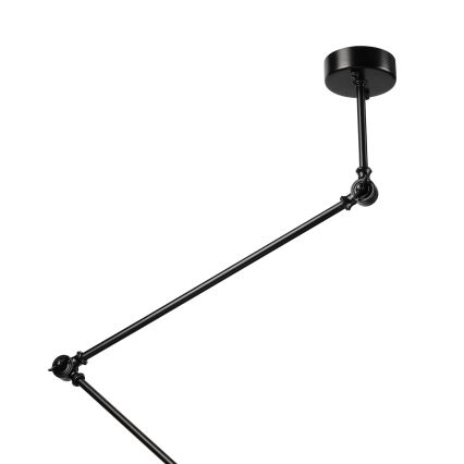 Brilagi - LED rudas csillár IRONBEAM 1xE27/60W/230V fekete