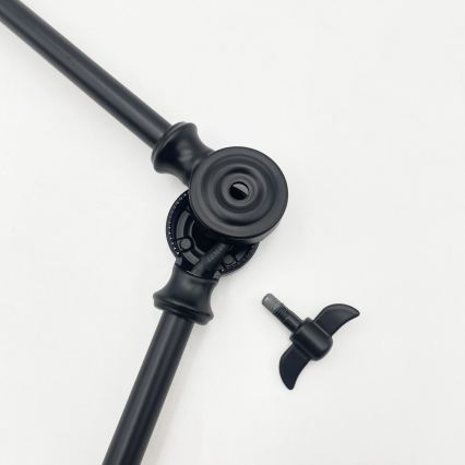 Brilagi - LED rudas csillár IRONBEAM 1xE27/60W/230V fekete