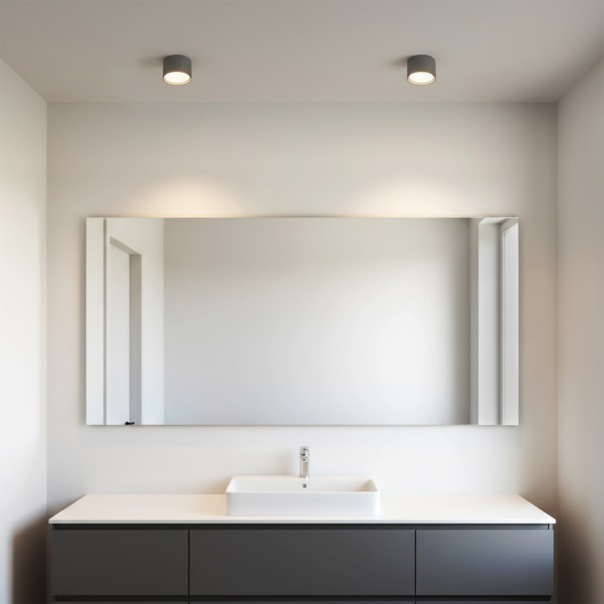 Brilagi - LED SMOOTH fürdőszobai spotlámpa 1xGX53/15W/230V antracit IP65