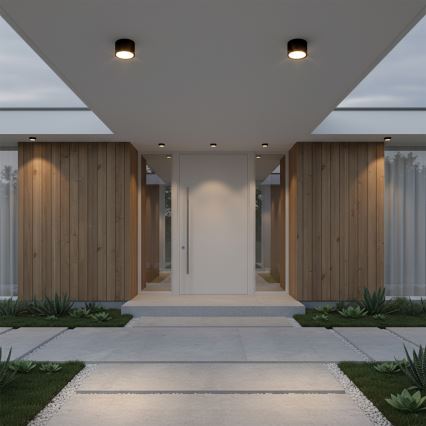 Brilagi - LED SMOOTH fürdőszobai spotlámpa 1xGX53/15W/230V fekete IP65