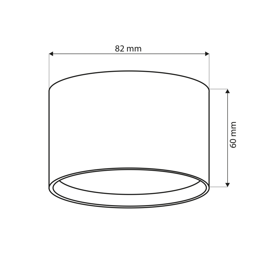 Brilagi - LED SMOOTH spotlámpa 1xGX53/15W/230V bézs