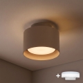 BRILAGI - LED spotlámpa BACKLIT 1xGX53/15W/230V + LED/3W átm. 10 cm bézs