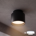 BRILAGI - LED spotlámpa BACKLIT 1xGX53/15W/230V + LED/3W átm. 8 cm fekete