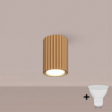 Brilagi - LED spotlámpa CRESTO 1xGU10/10W/230V 10 cm arany